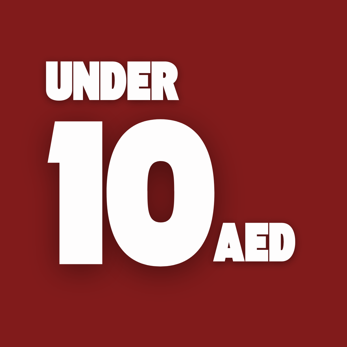 Collection under 10 AED from Al Makaan Store