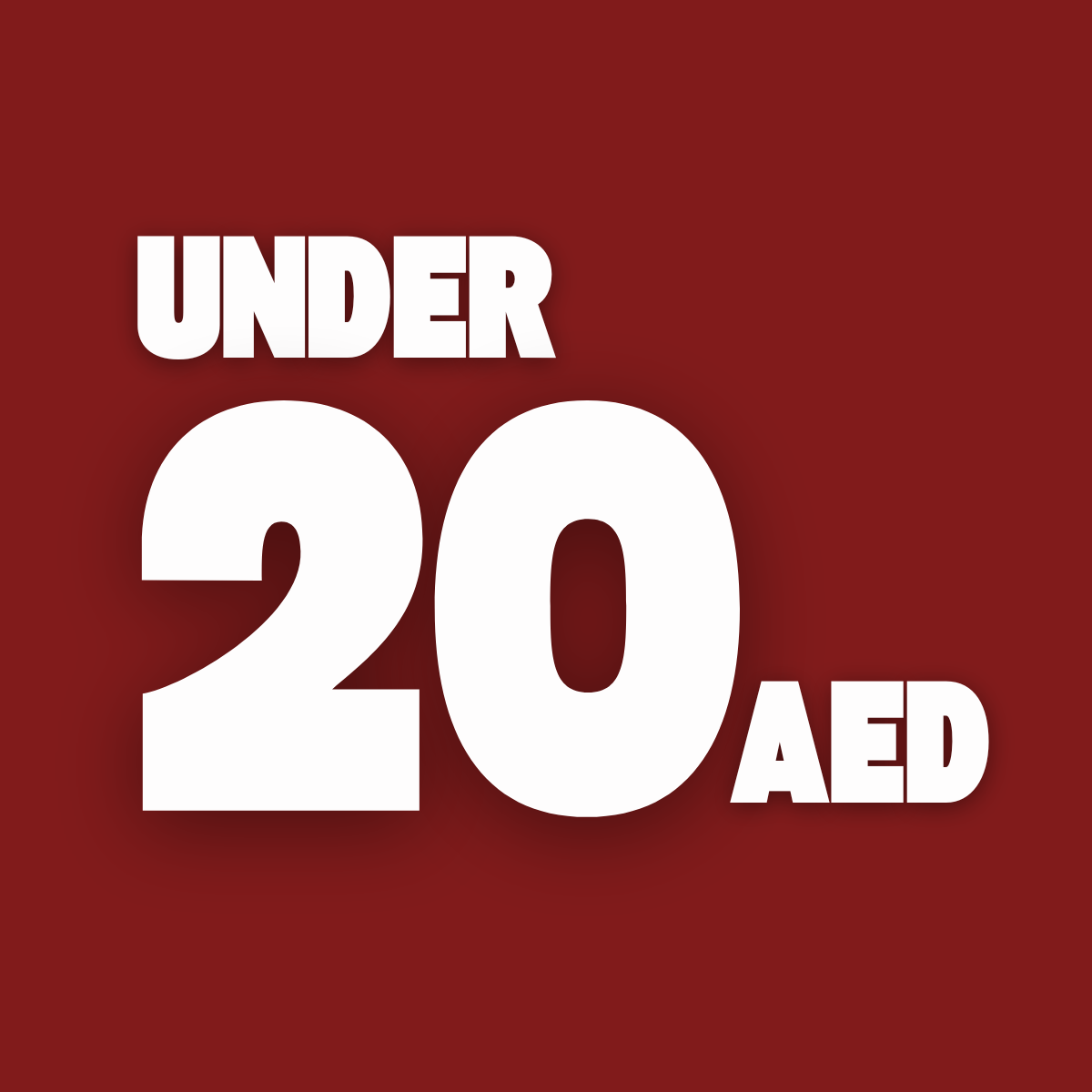 Collection under 20 AED from Al Makaan Store