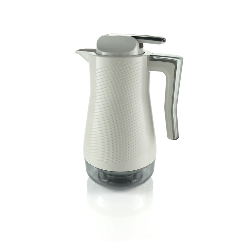 Via Veneto Safari Pearl Grey Tea & Coffee Vacuum Flask 700 ml & 1 Liter