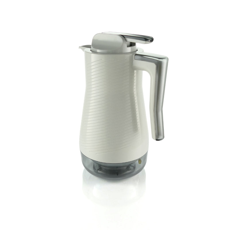 Via Veneto Safari Pearl Grey Tea & Coffee Vacuum Flask 700 ml & 1 Liter
