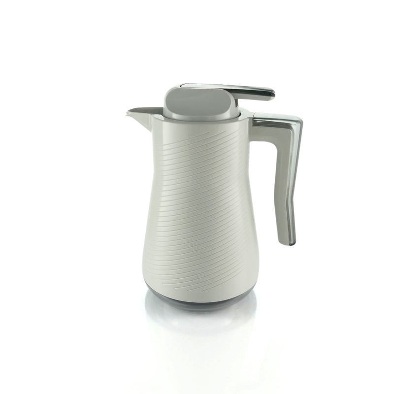 Via Veneto Safari Pearl Grey Tea & Coffee Vacuum Flask 700 ml & 1 Liter