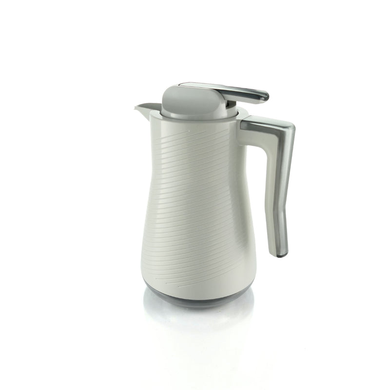 Via Veneto Safari Pearl Grey Tea & Coffee Vacuum Flask 700 ml & 1 Liter