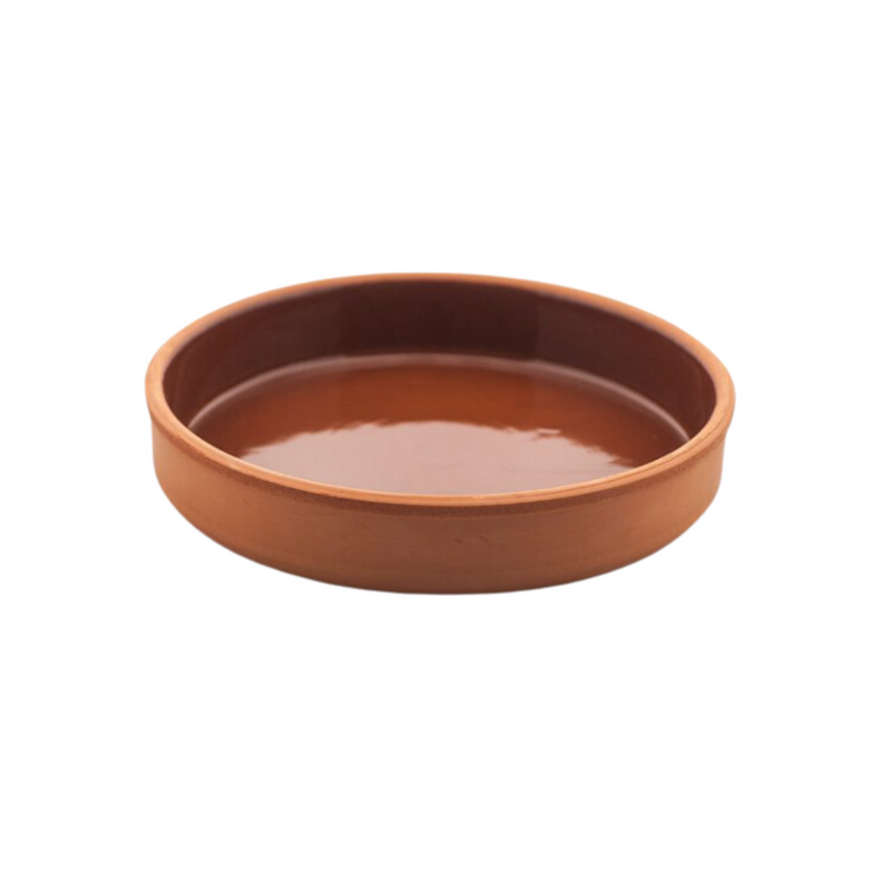 Che Brucia Inner Glazed Clay Round Oven Bowl 1 Liter -Kestel