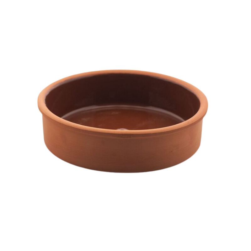 Che Brucia Inner Glazed Clay Round Oven Bowl 1.5 Liter -Tuzla