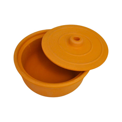 Che Brucia Inner Glazed Clay Oven Casserole with Lid -Guvec