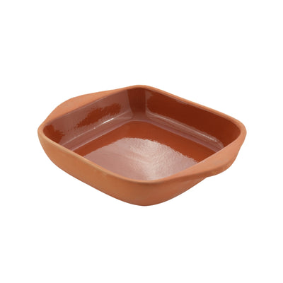 Che Brucia Inner Glazed Clay Square Oven Tray -Baku