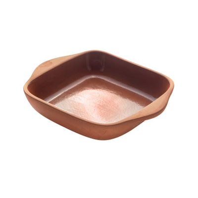 Che Brucia Inner Glazed Clay Square Oven Tray -Baku