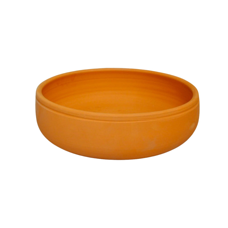 Che Brucia Natural Non Glazed Clay Round Oven Tray 3 Liters -Bektasi