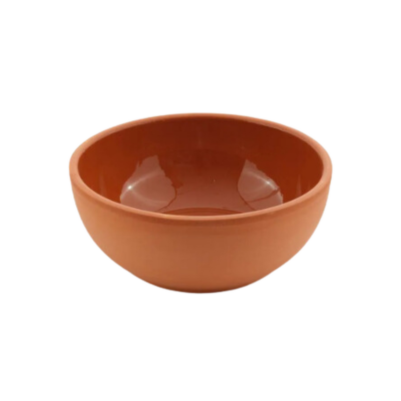 Che Brucia Inner Glazed Clay Soup Bowl 300 ml -Mengen