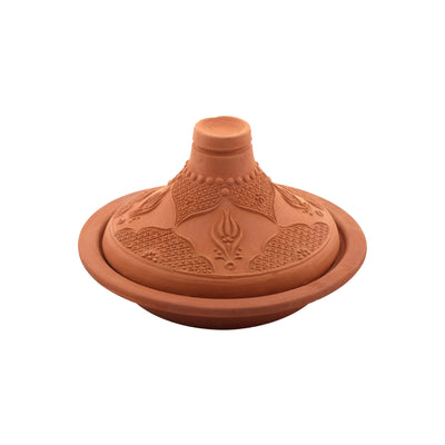 Che Brucia Natural Non Glazed Clay Tajine