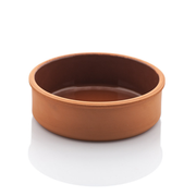 Che Brucia Clay Round Oven Bowl 18 x 7 cm Inner Glazed- Al Makaan Store
