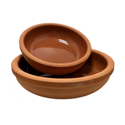 Che Brucia Clay Round Oven Bowl Inner Glazed- Al Makaan Store