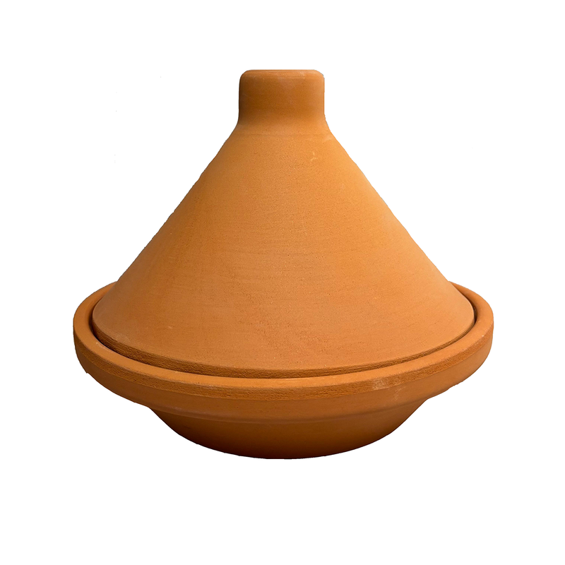 Che Brucia Clay Tajine 21 cm Natural Non Glazed - Al Makaan Store