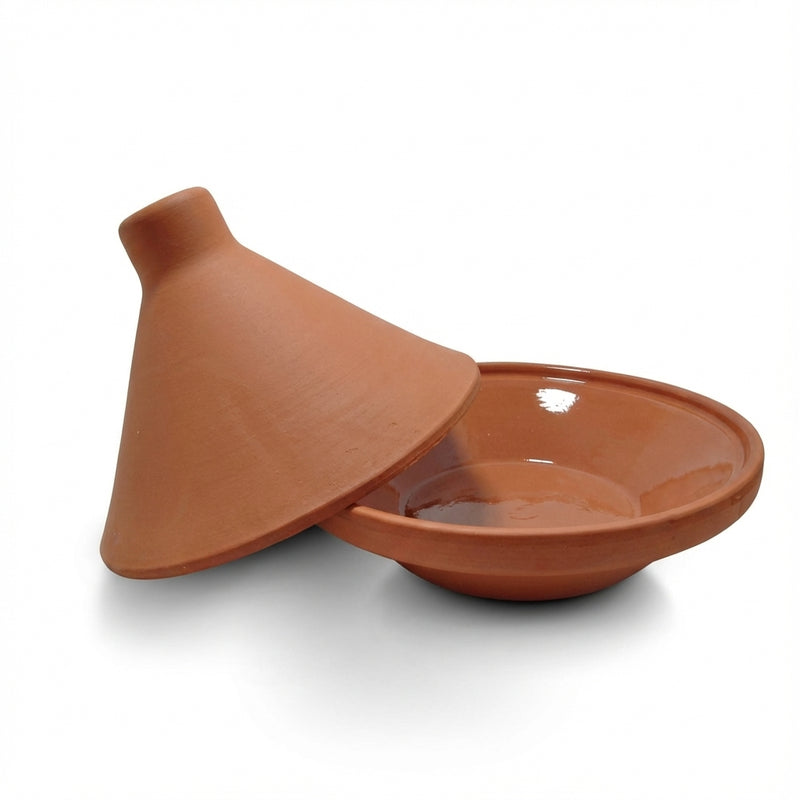 Che Brucia Clay Tajine 21 cm Natural Non Glazed - Al Makaan Store