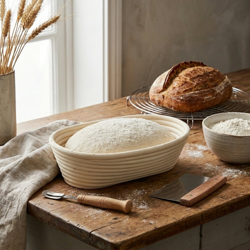 Vague Oval Bread Proofing Basket
