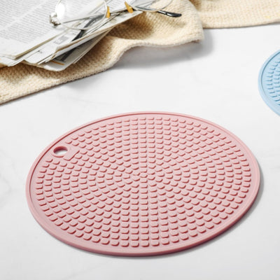 Vague Silicone Round Non-Skid Insulated Mat 17.7 cm - Al Makaan Store