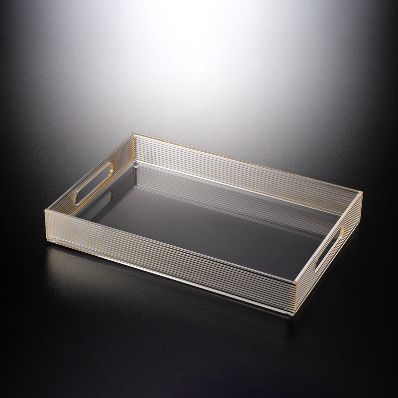 Vague Acrylic Classic Serving Tray - Al Makaan Store