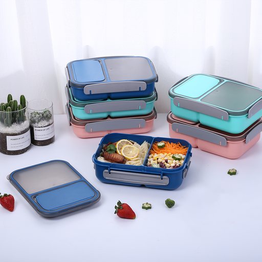 Vague Two Compartment Sealed Lunch Box - Al Makaan Store