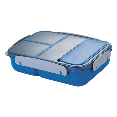Vague Three Compartment Sealed Lunch Box - Al Makaan Store