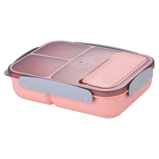Vague Three Compartment Sealed Lunch Box - Al Makaan Store