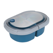 Vague Oval Two Compartment Lunch Box - Al Makaan Store