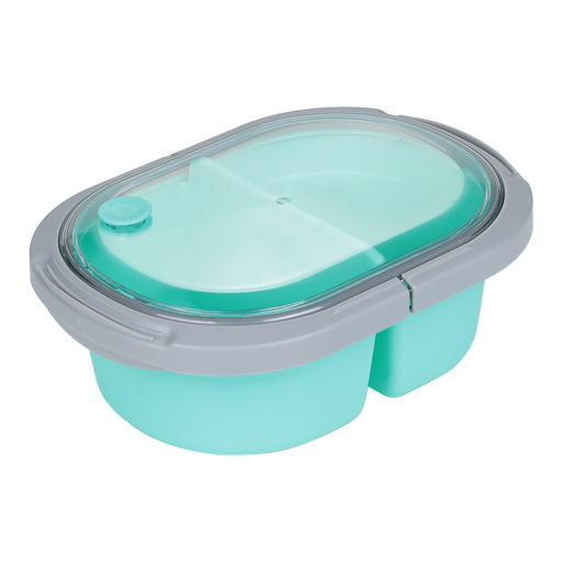 Vague Oval Two Compartment Lunch Box - Al Makaan Store
