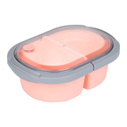 Vague Oval Two Compartment Lunch Box - Al Makaan Store