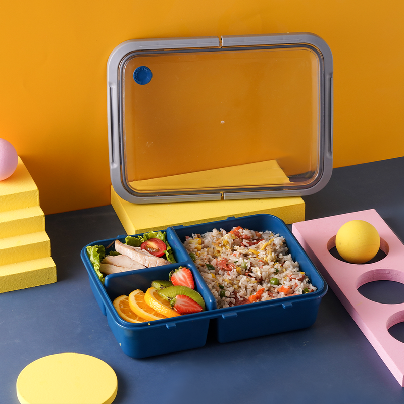 Vague Three Compartment Lunch Box - Al Makaan Store
