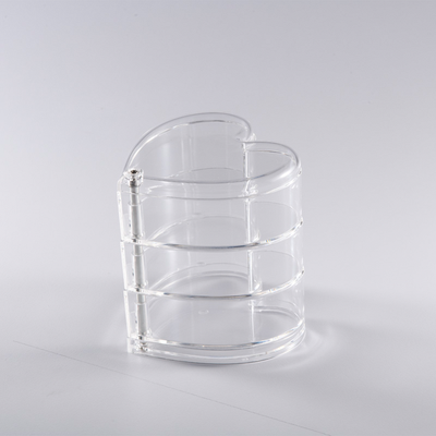 Vague Acrylic 3 Layers Heart Shape Serving Stand - Al Makaan Store