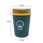 Vague Silicone Airtight Soup Bottle with Spoon 500 ml - Al Makaan Store