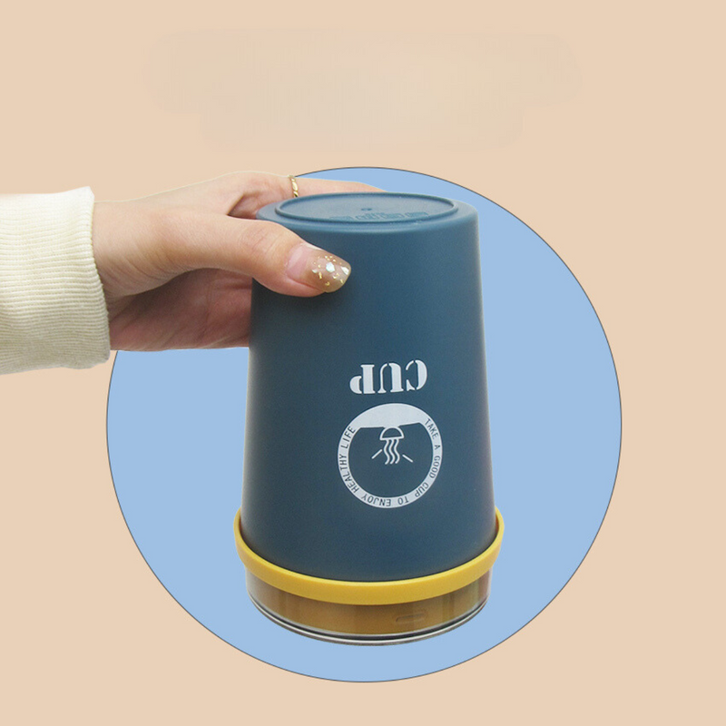 Vague Silicone Airtight Soup Bottle with Spoon 500 ml - Al Makaan Store