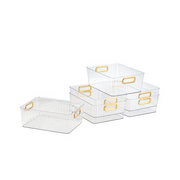 Vague PET Storage Basket 25.5 cm x 19 cm - Al Makaan Store