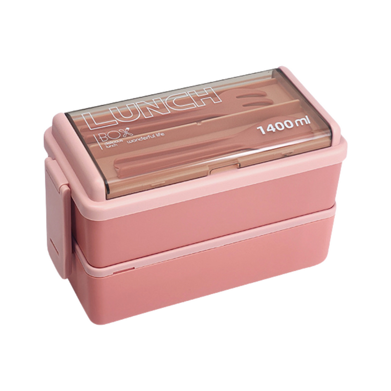 Vague Silcone Two Layer Lunch Box 1.4 Liter - Al Makaan Store
