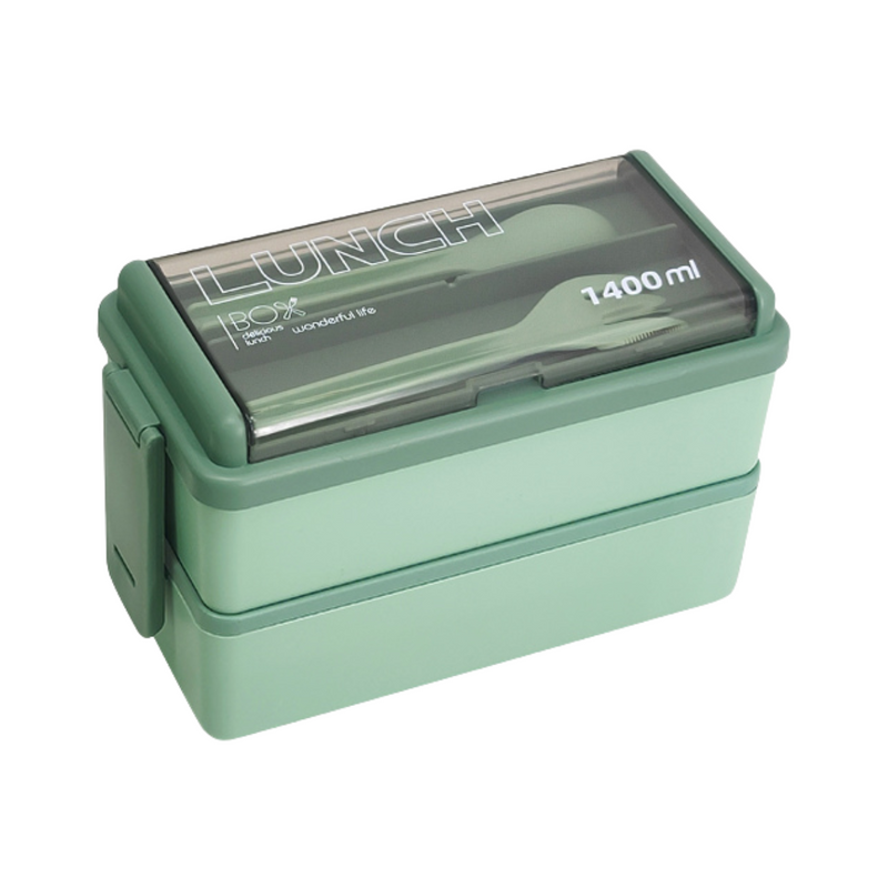 Vague Silcone Two Layer Lunch Box 1.4 Liter - Al Makaan Store