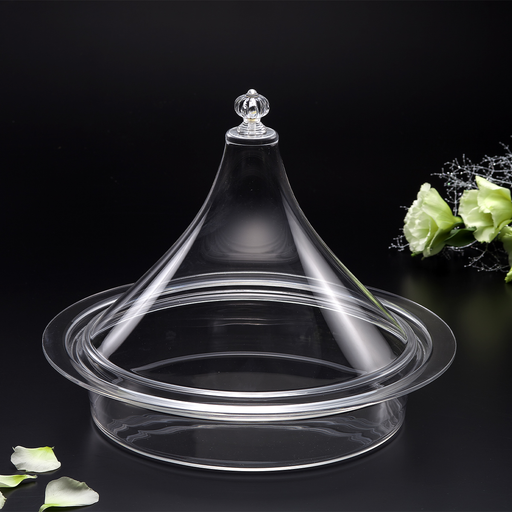 Vague Round Acrylic Serving Tajin Set - Al Makaan Store