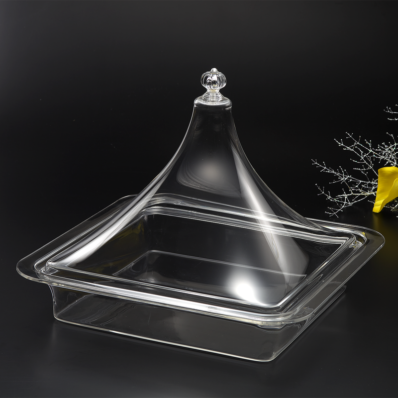 Vague Square Acrylic Tajin Set - Al Makaan Store