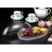 Vague Diamond Oval Acrylic Dessert Set - Al Makaan Store
