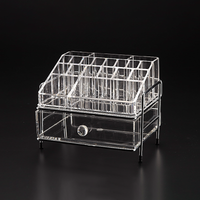 Vague Medium Acrylic Cosmetic Jewelery Box 1 Drawer - Al Makaan Store