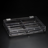 Vague Acrylic Candy Box with Four Comparment - Al Makaan Store