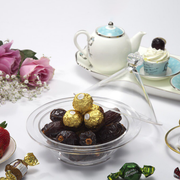 Vague Acrylic Candy & Dates Serving Bowl - Al Makaan Store