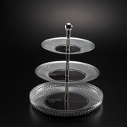 Vague Diamond Acrylic 3 Tier Sweet Set - Al Makaan Store