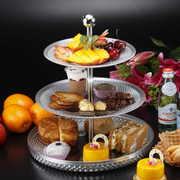 Vague Diamond Acrylic 3 Tier Sweet Set - Al Makaan Store