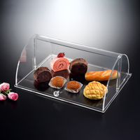 Vague Acrylic Cake & Dessert Flip Box - Al Makaan Store