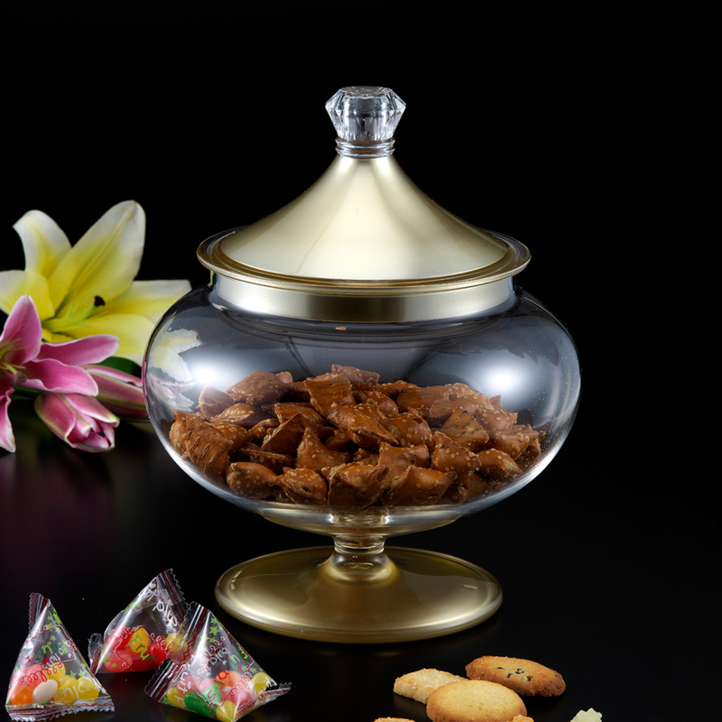 Vague Crown Acrylic Candy Box - Al Makaan Store