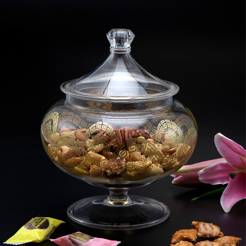Vague Crown Acrylic Candy Box - Al Makaan Store