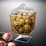 Vague Square Acrylic Candy Box - Al Makaan Store