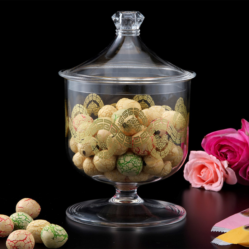 Vague Acrylic Candy Jar - Al Makaan Store