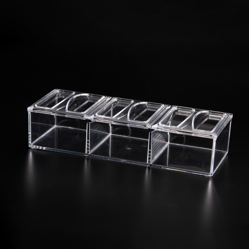 Vague Acrylic Serving Compartment Set - Al Makaan Store