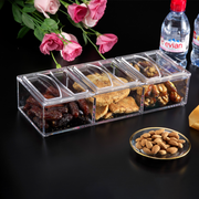 Vague Acrylic Serving Compartment Set - Al Makaan Store