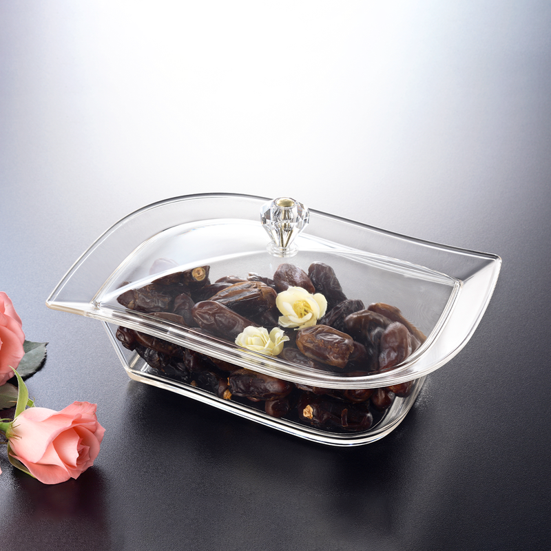 Vague Acrylic Candy Bowl S Shape - Al Makaan Store